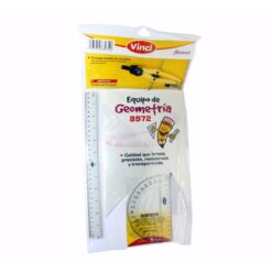 EQUIPO GEOMETRICO GRANDE 5 PZS