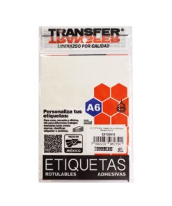 ETIQUETA TRANSPARENTE