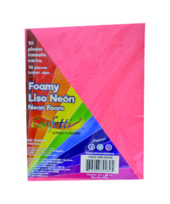 FOAMY CARTA ROSA NEON