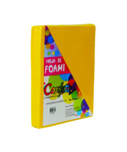 FOAMY CARTA AMARILLO MANGO