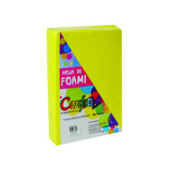 FOAMY CARTA AMARILLO PASTEL