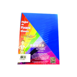 FOAMY CARTA AZUL ELECTRICO