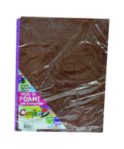 FOAMY CARTA DIAMANTADO CAFE OBS,NEGRO,MORADO,FIUSHA,NARANJA