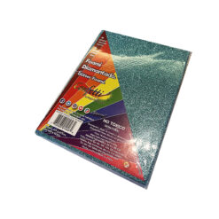 FOAMY CARTA DIAMANTADO AZUL CIELO    128