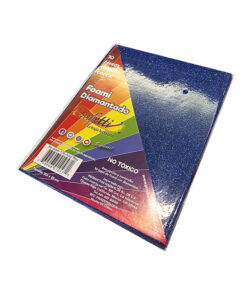 FOAMY CARTA DIAMANTADO AZUL REY 126