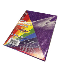 FOAMY CARTA DIAMANTADO MORADO        124