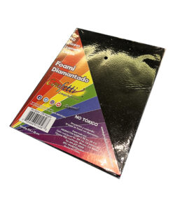 FOAMY CARTA DIAMANTADO NEGRO         139