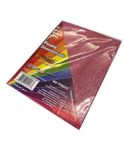 FOAMY CARTA DIAMANTADO ROSA PASTEL   143
