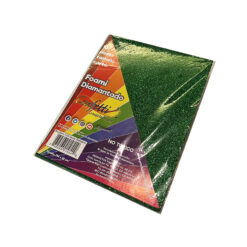 FOAMY CARTA DIAMANTADO VERDE BANDERA 133