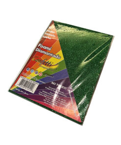 FOAMY CARTA DIAMANTADO VERDE BANDERA 133
