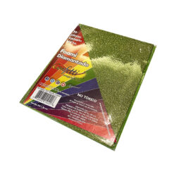FOAMY CARTA DIAMANTADO VERDE HJA(LIMON)157
