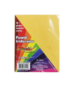 FOAMY CARTA DIAMANTADO IRIS 112-AMAR MANGO