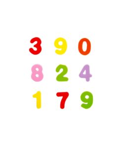 FIGURAS DE FOAMY NUMEROS 20G