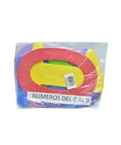 FIGURAS DE FOAMY NUMEROS DEL 0 AL 9