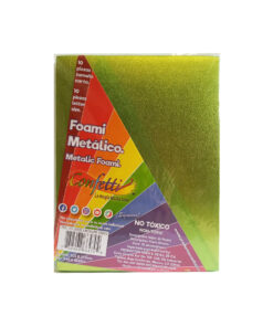 FIGURAS DE FOAMY VERDE LIMON 157 CTA C/10PZ
