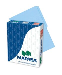 FOLDER CARTA AZUL CLARO