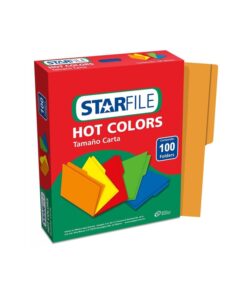 FOLDER STARFILE HOT CARTA NARANJA