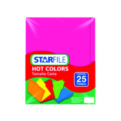 FOLDER CARTA HOT ROSA FLUORECENTE