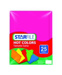 FOLDER CARTA HOT ROSA FLUORECENTE