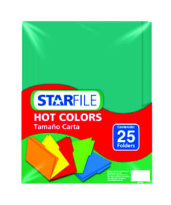 FOLDER CARTA HOT AZUL TURQUESA