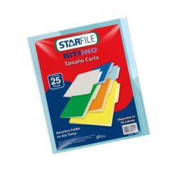 FOLDER MP BITONO CARTA AZUL CELESTE