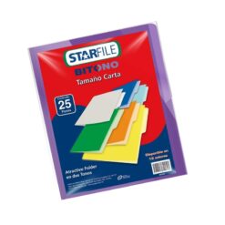 FOLDER MP BITONO CARTA MORADO