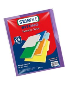 FOLDER MP BITONO CARTA MORADO