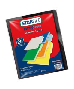 FOLDER MP BITONO CARTA NEGRO
