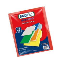 FOLDER MP BITONO CARTA ROJO