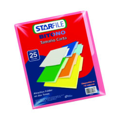 FOLDER MP BITONO CARTA ROSA