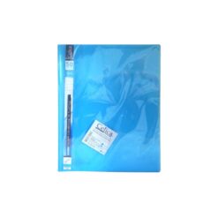 FOLDER C/BROCHE DE PLASTICO T/CARTA AZUL