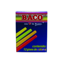 GIS BACO C/12 COLOR MOLDEADO