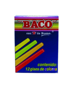 GIS BACO C/12 COLOR MOLDEADO