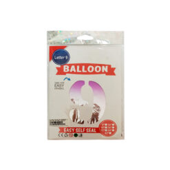 GLOBO METALICO NUMERO 9 32" 81CM MULTICOR
