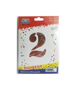 GLOBO METALICO NUMERO 2 32" 81CM ROSA GOLD