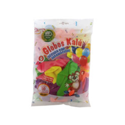 GLOBO #9 SURT NEON C/50PZS