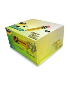 GOMA TICONDEROG C/20PZ FORMA LAPIZ DIXON