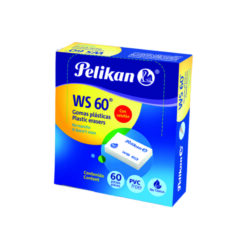GOMA PELIKAN WS-60 BLANCA C/60 PIEZAS