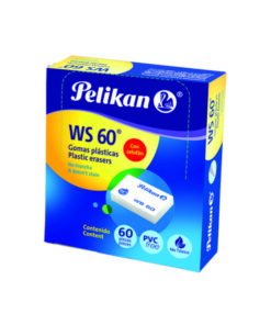 GOMA PELIKAN WS-60 BLANCA C/60 PIEZAS