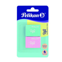 GOMA PELIKAN C/2PZ PASTEL      06511601