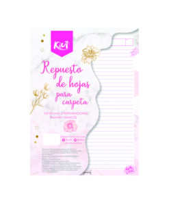 REPUESTO P/CARPETA FRANCES KIUT 583176
