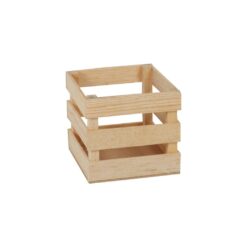 HUACAL DE MADERA 10 X 10CM   3 TIRAS