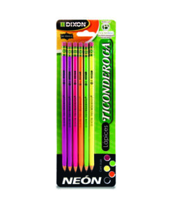LAPIZ TICONDEROGA NEON C/6PZ DIXON 52300