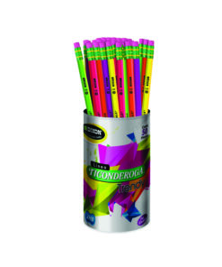 LAPIZ TICONDEROGA NEON N?2 BOTE C/50PZ