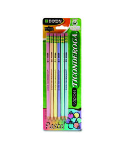 LAPIZ TICONDEROGA PASTEL N?2 C/6PZ (5229