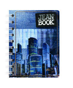 LIBRETA MINI JEAN BOOK RAYA 80HJS 523484