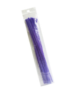LIMPIAPIPAS TERCIOPELO C/10PZ MORADO 124