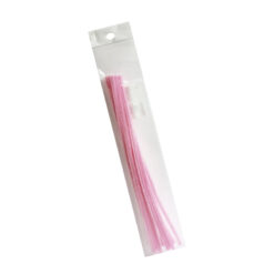 LIMPIAPIPAS TERCIOPELO C/10PZ ROSA PASTE