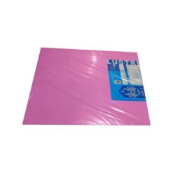 LUSTRINA C/25PZS ROSA CLARO LUSTRAFLEX