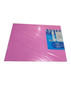 LUSTRINA C/25PZS ROSA CLARO LUSTRAFLEX